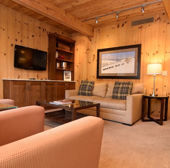 Aspen Square Two-Bedroom Condominium living area