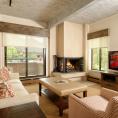 Aspen Square suite living area