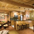 Aspen Square Two-Bedroom Condominium living area and kitchen