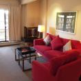 Living area at Room 314 - One-Bedroom/Two-Bath Standard