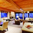 Living area at Room 126 - Three-Bedroom/Three-Bath 3rd Floor