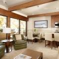 Aspen Square Two-Bedroom Condominium living area