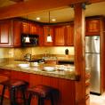 Aspen Square suite kitchen