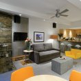 Aspen Square suite living room