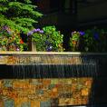Exterior of Aspen Square in the summer