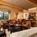 Aspen Square suite living room