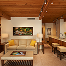 Aspen Square Two-Bedroom Condominium living area
