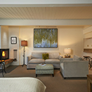 Aspen Square suite living room