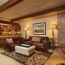 Aspen Square suite living room