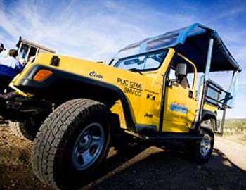 A modified Jeep for Aspen jeep tours