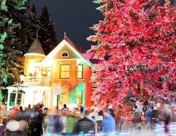 Sardy House Tree Lighting Ceremony in Aspen