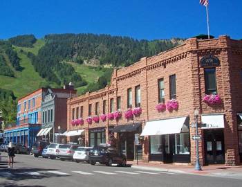 Downtown Aspen shops