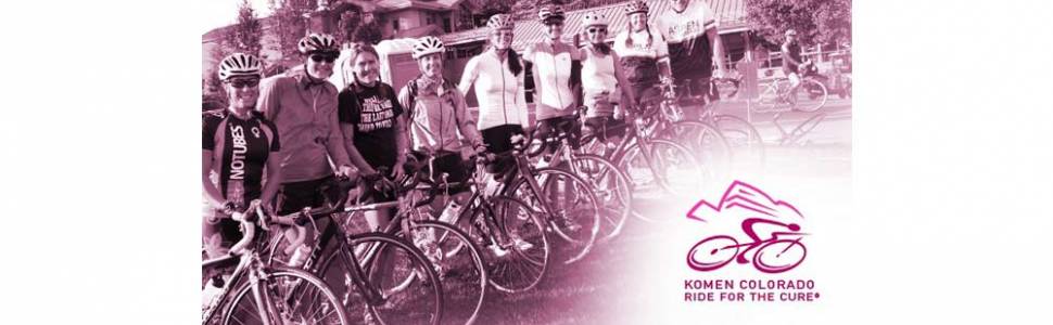 Komen Colorado - Ride for a Cure - purple promo image
