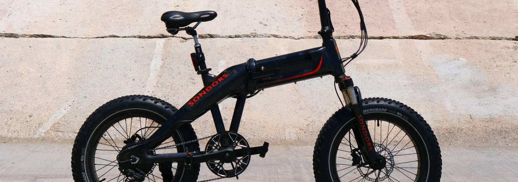 an E-bike on the road