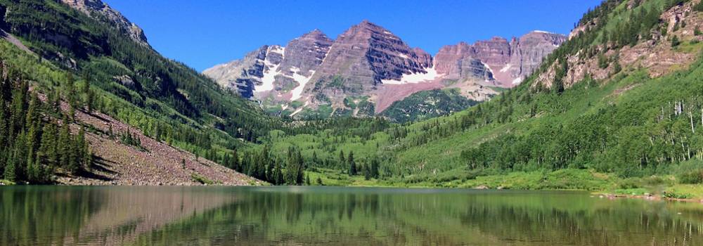 Maroon Bells in Aspen, CO