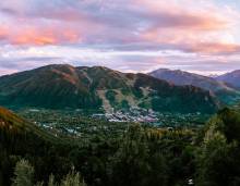View of Aspen in Summer