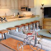 Aspen Square Two-Bedroom Condominium living area