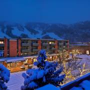 Aspen Square exterior Dawn Detail